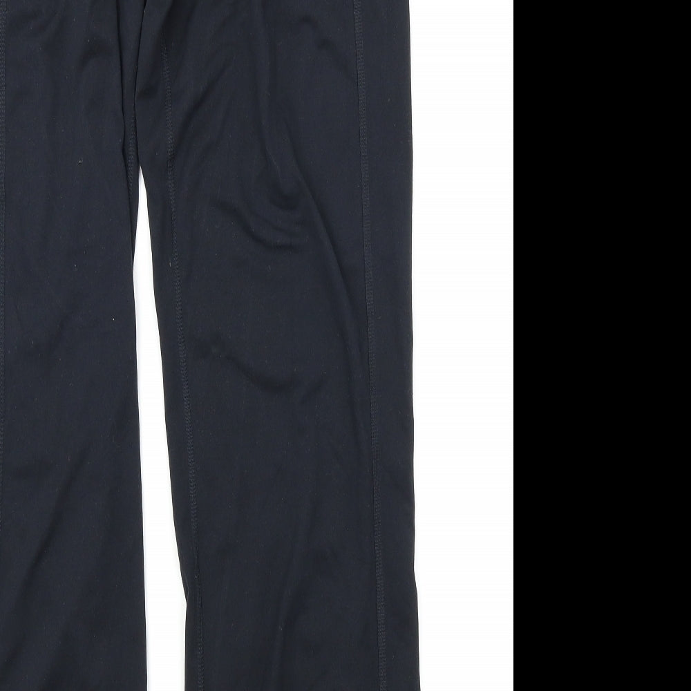 M&S Womens Black   Jogger Trousers Size 10 L27 in