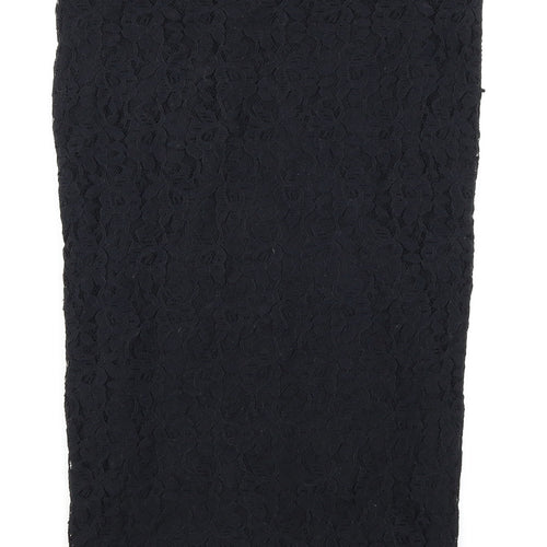 G21 Womens Black   Straight & Pencil Skirt Size 12