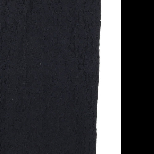 G21 Womens Black   Straight & Pencil Skirt Size 12
