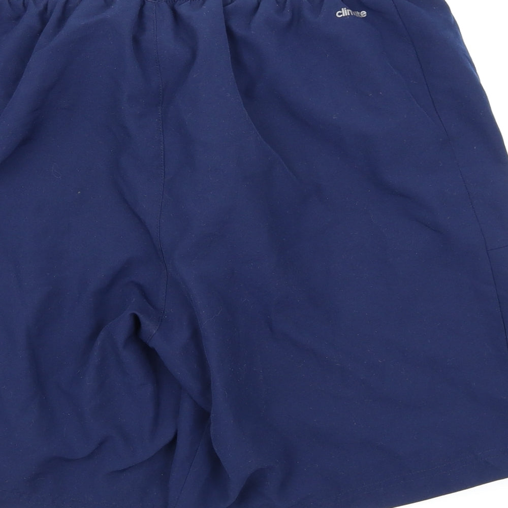 adidas Mens Blue   Athletic Shorts Size L