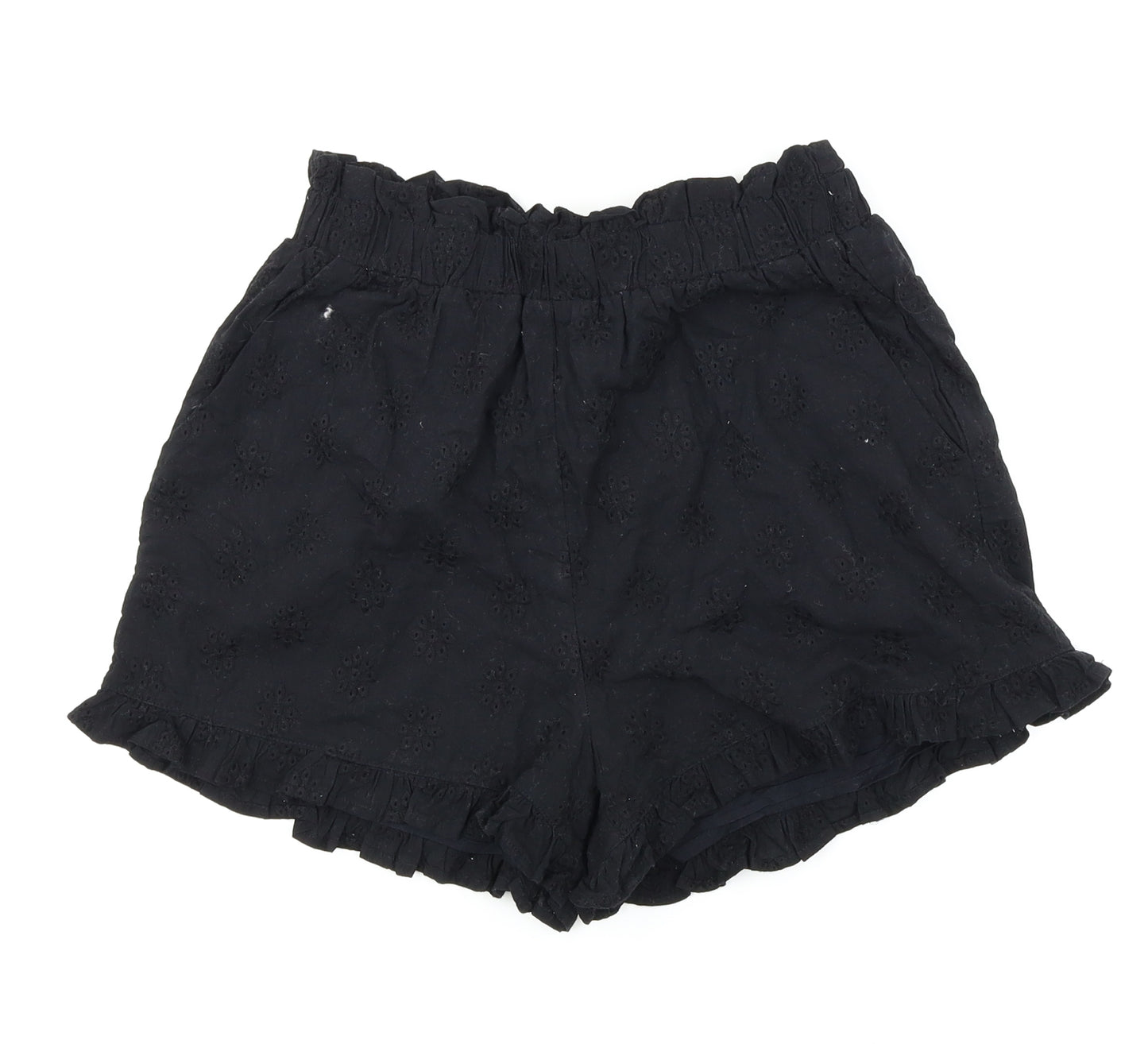 Primark Womens Black   Hot Pants Shorts Size 8