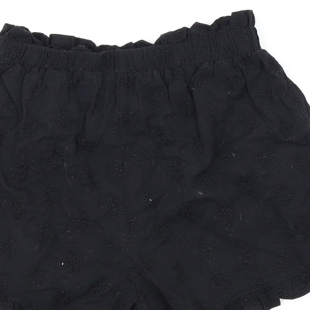 Primark Womens Black   Hot Pants Shorts Size 8