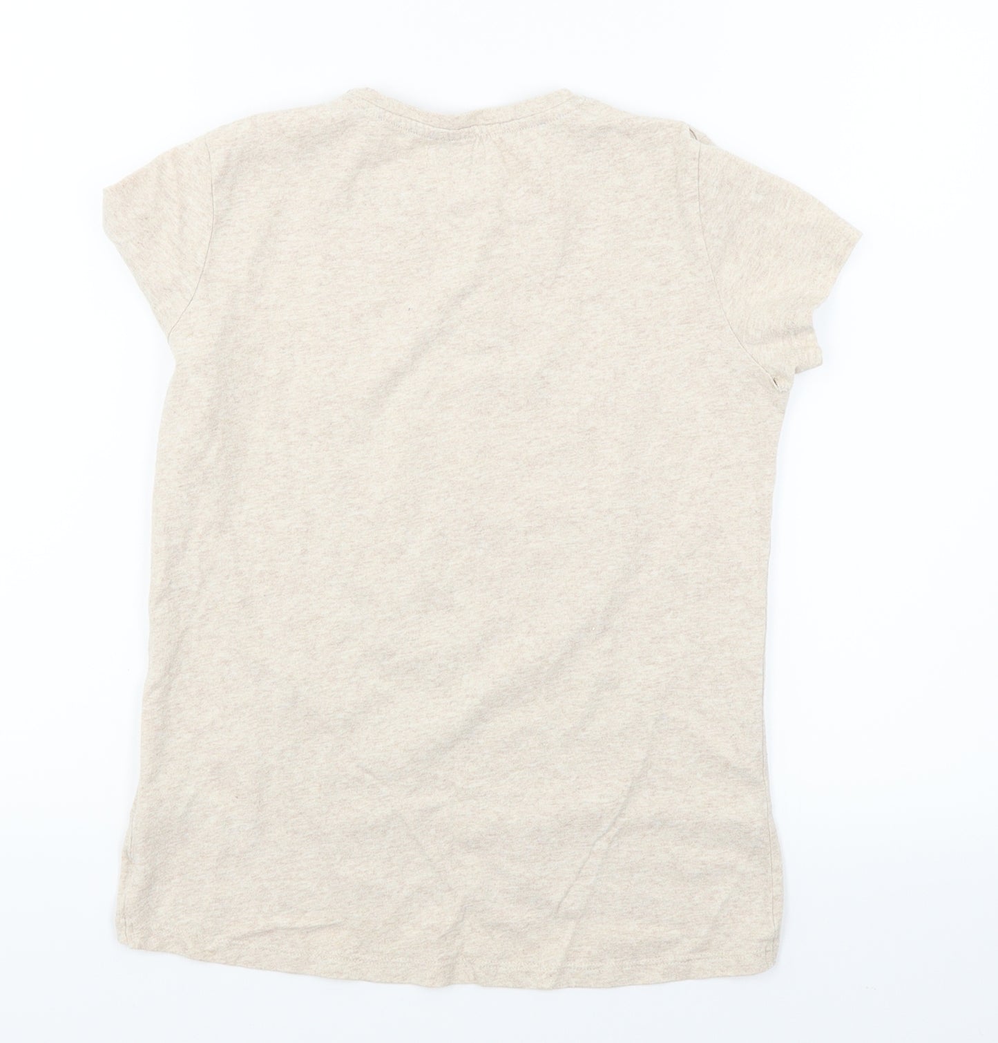 F&F Girls Beige   Basic T-Shirt Size 12-13 Years
