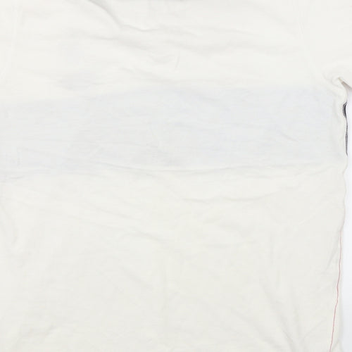 Santa Monica Polo Club Mens White    Polo Size L