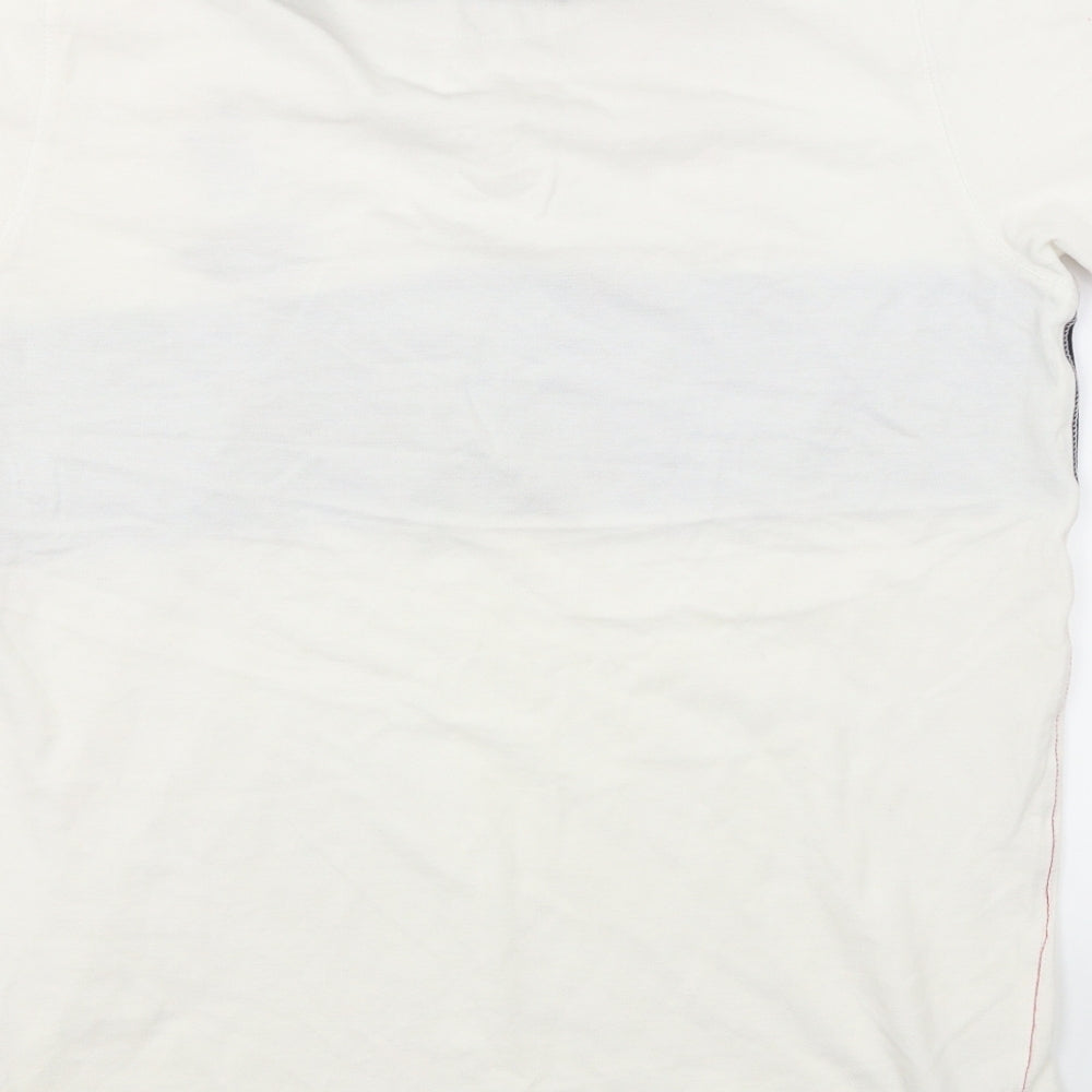 Santa Monica Polo Club Mens White    Polo Size L