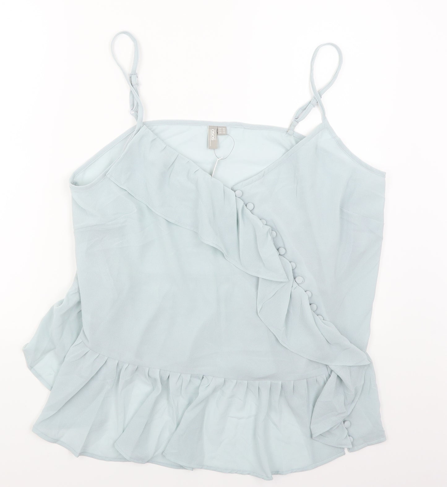 ASOS Womens Blue   Camisole Blouse Size 20