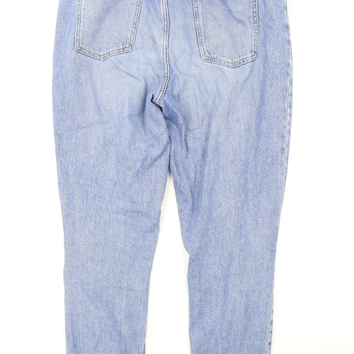 F&F Womens Blue  Denim Straight Jeans Size 14 L26 in