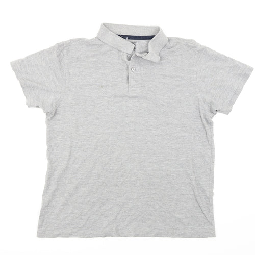 Primark Mens Grey    Polo Size L