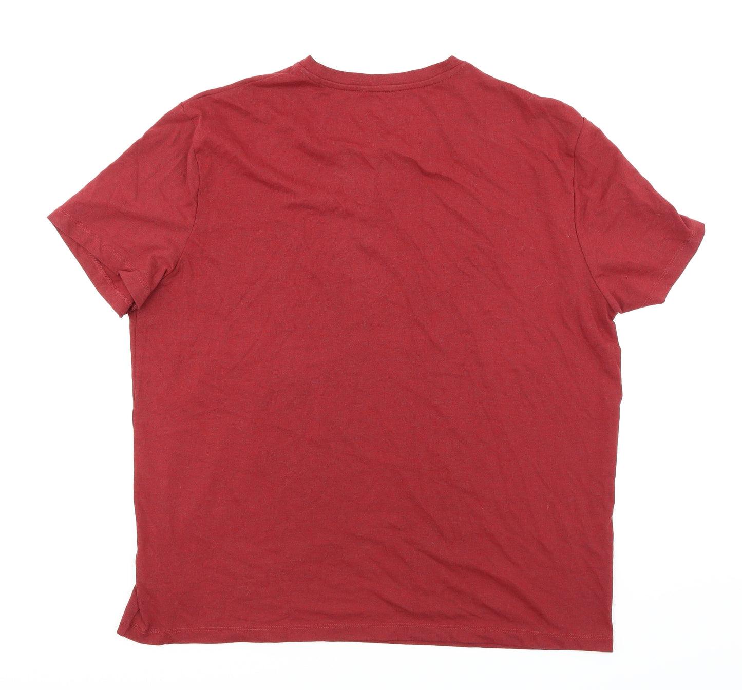 F&F Mens Red    T-Shirt Size XL