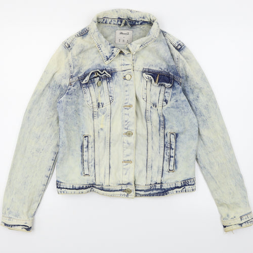 Denim Co Womens Blue  Denim Jacket  Size 10