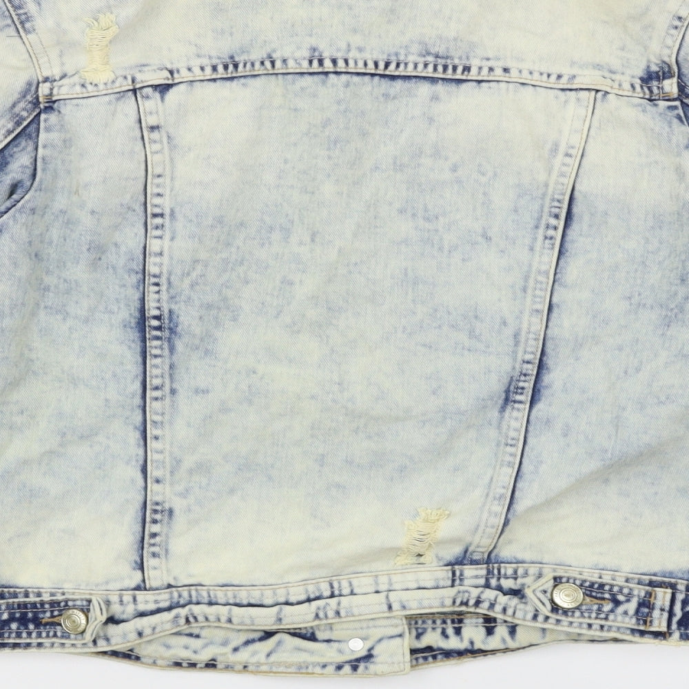 Denim Co Womens Blue  Denim Jacket  Size 10