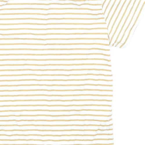 F&F Boys Brown Striped  Basic T-Shirt Size 3-4 Years
