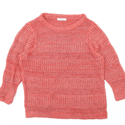 Classic Womens Red   Pullover Jumper Size 12