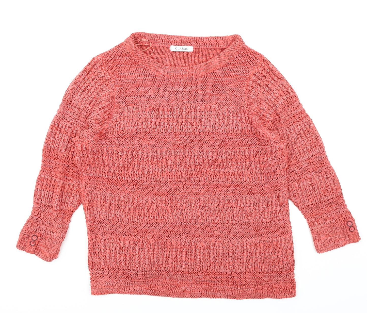 Classic Womens Red   Pullover Jumper Size 12