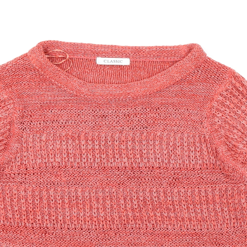Classic Womens Red   Pullover Jumper Size 12