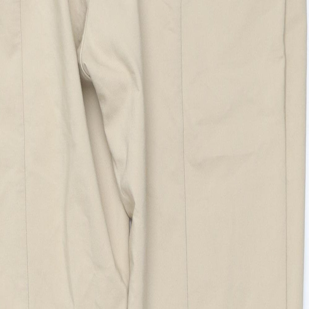 River Island Womens Beige   Capri Trousers Size 12 L26 in