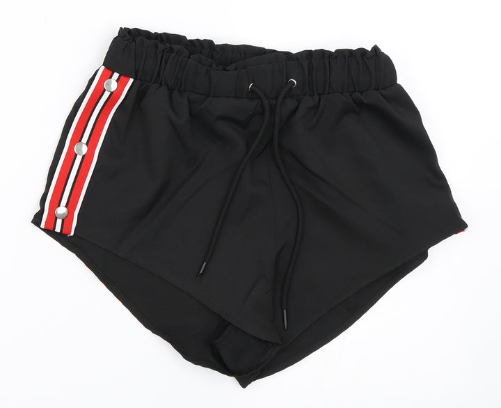 Zaful Womens Black   Hot Pants Shorts Size 8
