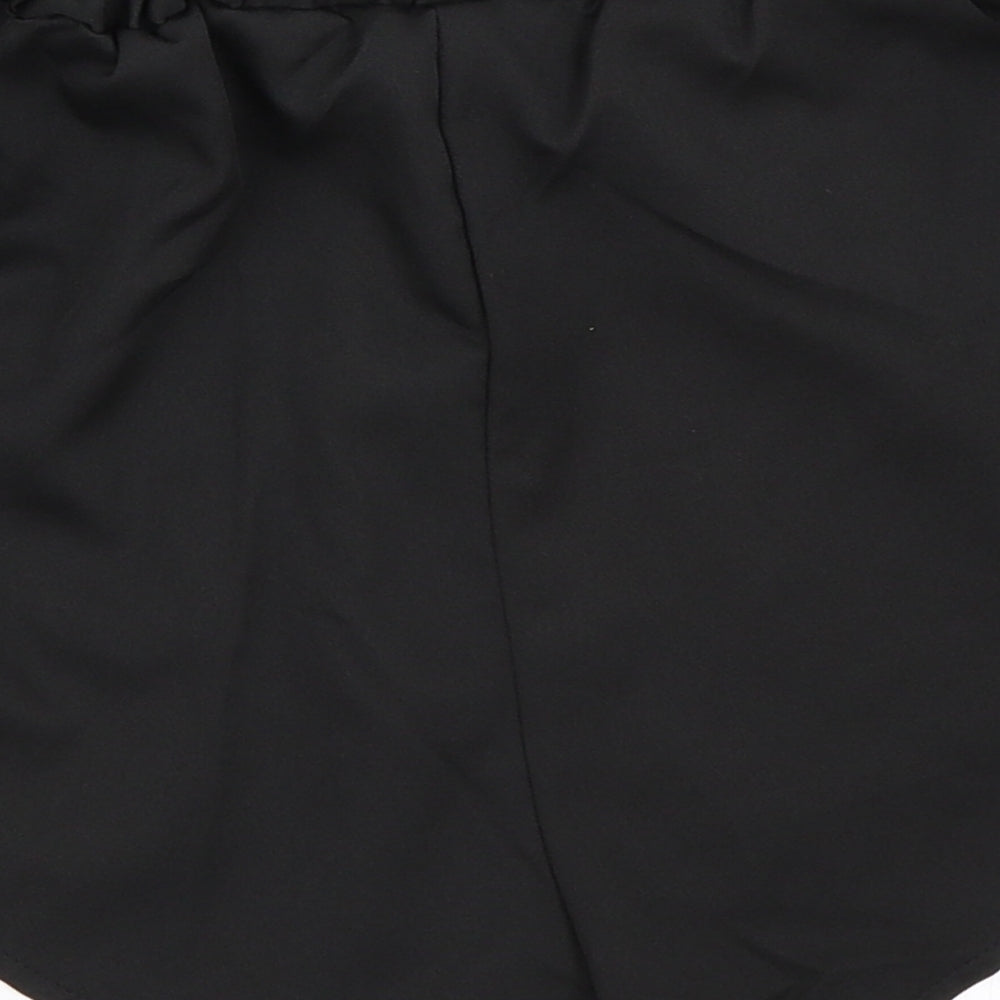 Zaful Womens Black   Hot Pants Shorts Size 8