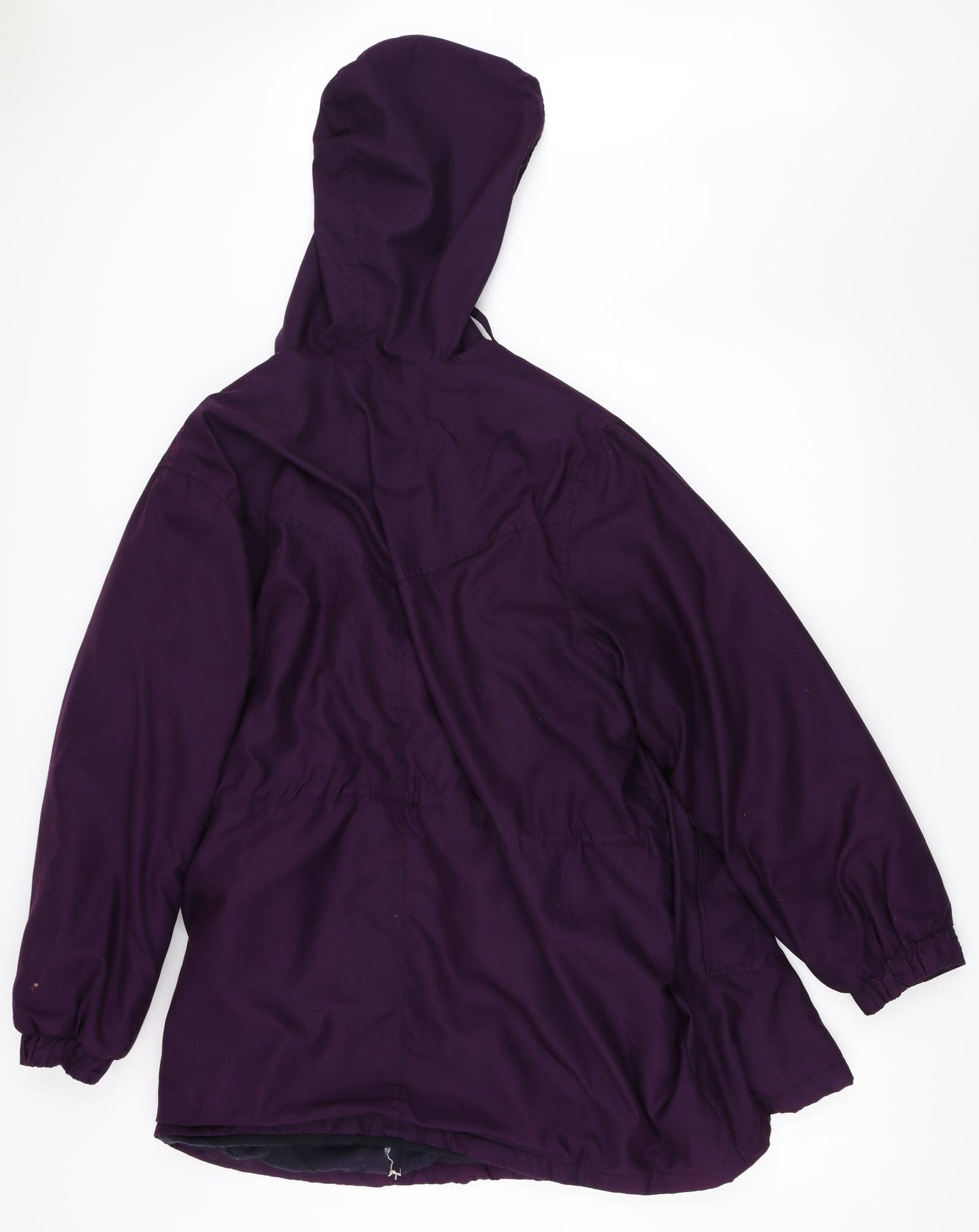 Preworn Womens Purple   Parka Coat Size 14