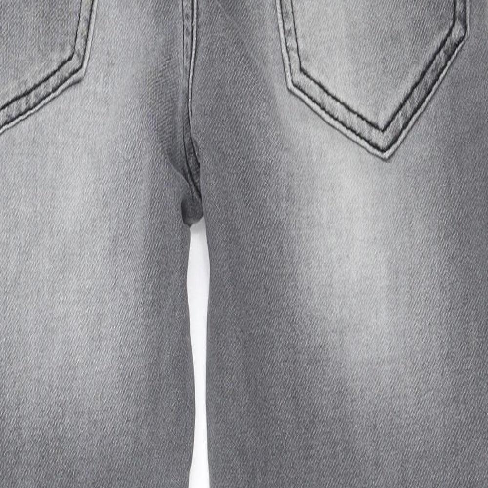 NEXT Boys Grey  Denim Straight Jeans Size 7 Years