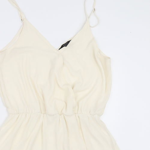FOREVER 21 Womens Ivory   Skater Dress  Size L