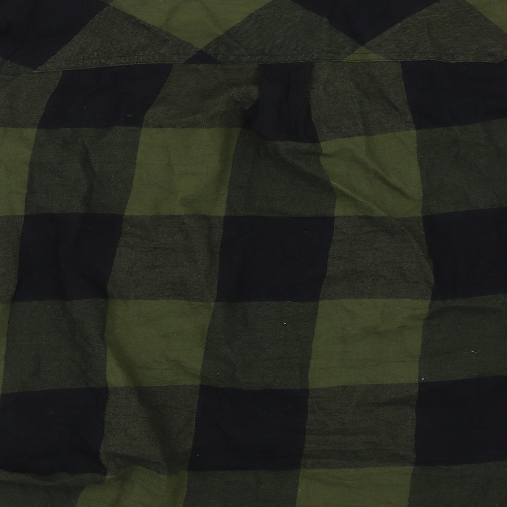 H&M Womens Green   Basic Button-Up Size 36