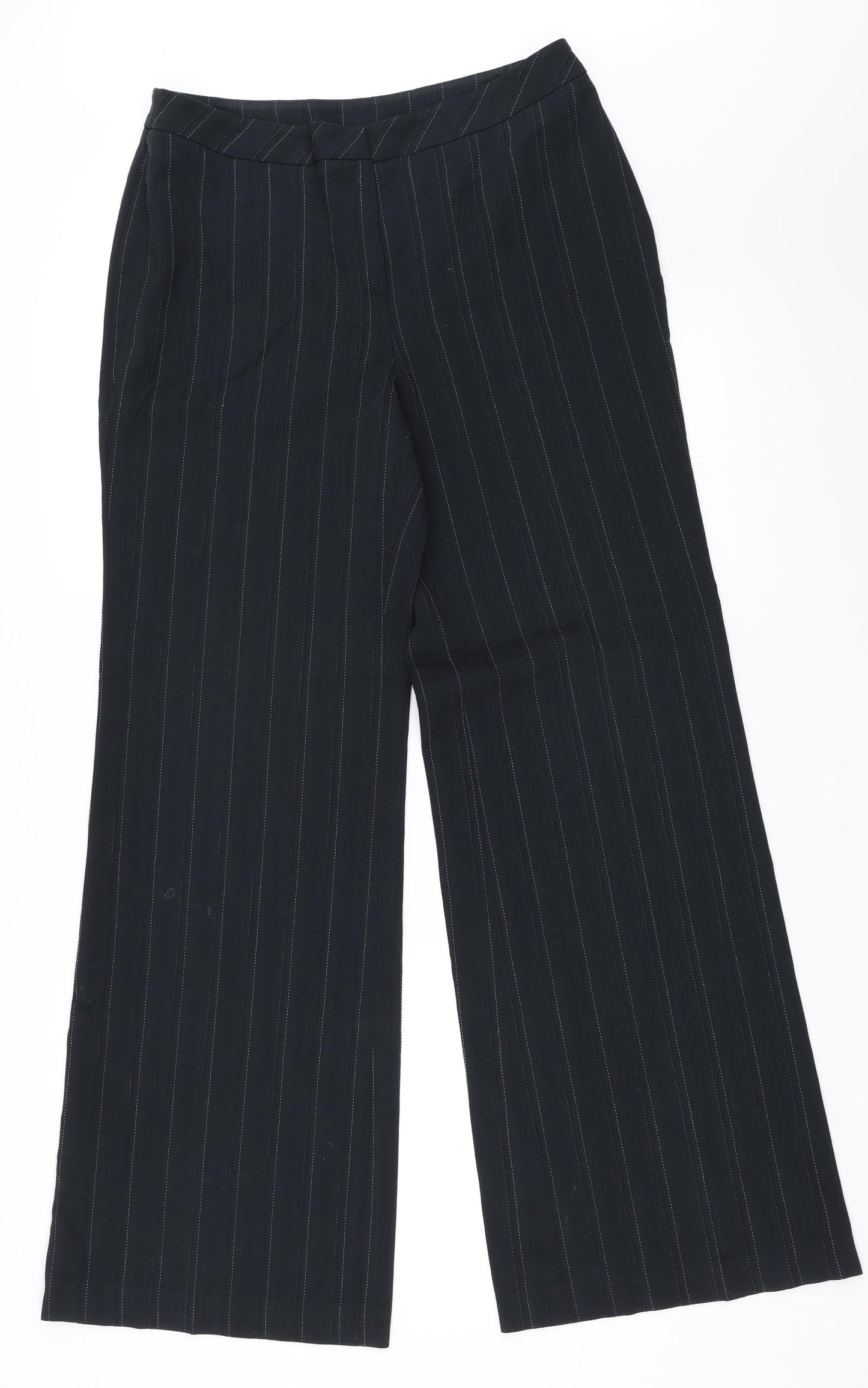 Principles Womens Black   Trousers  Size 12 L31 in