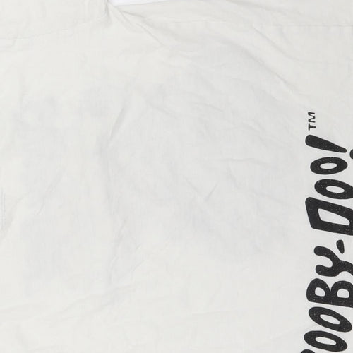 Zara Boys White   Basic T-Shirt Size 10 Years  - Scooby Doo