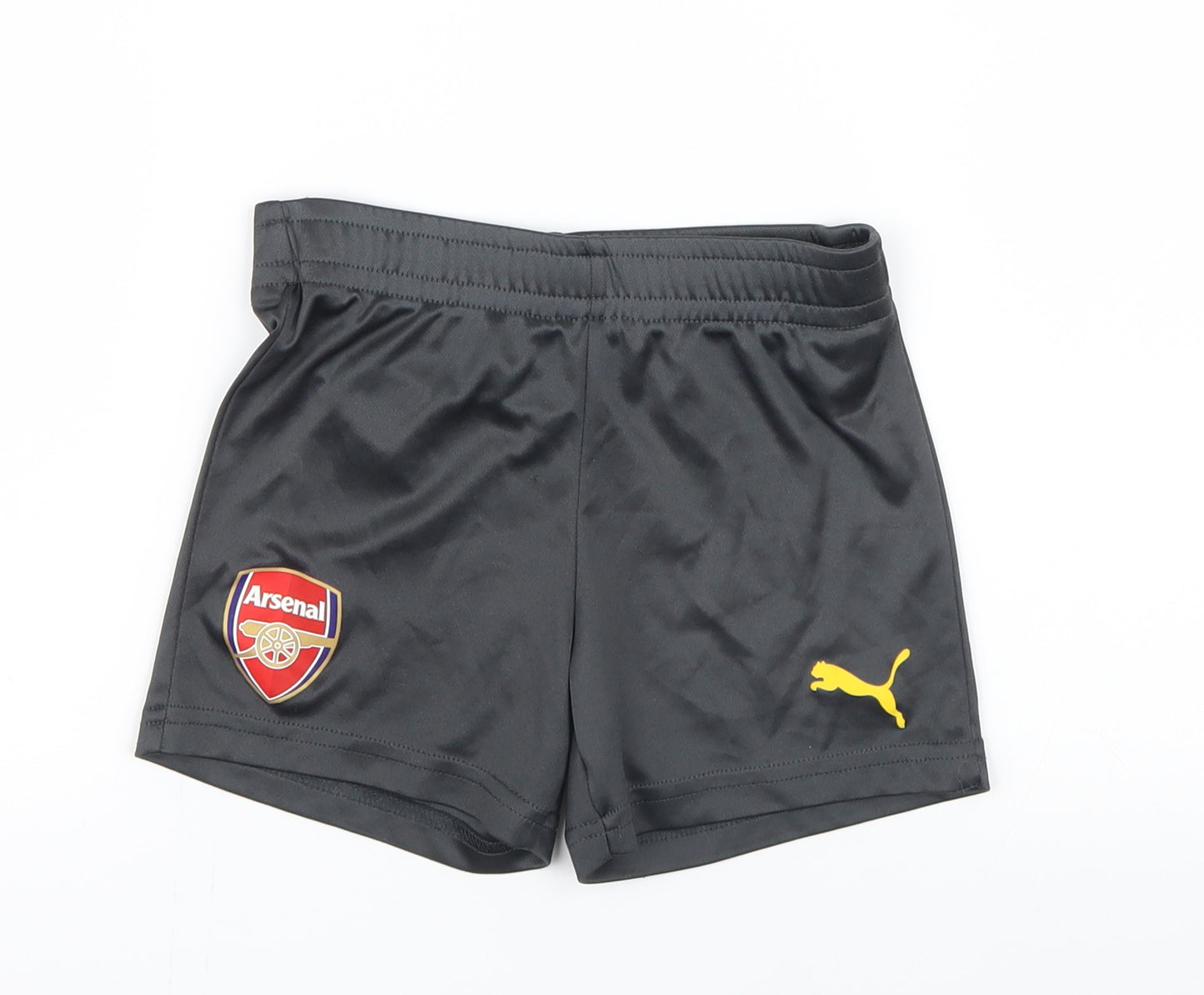 PUMA Boys Grey   Bermuda Shorts Size 5-6 Years - Arsenal FC