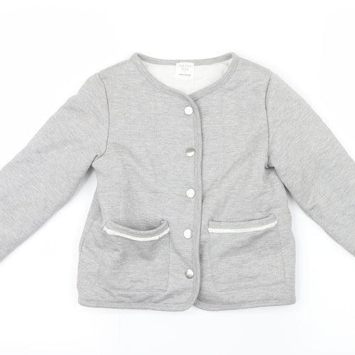 Carrement Beau Girls Grey   Jacket  Size 6 Years
