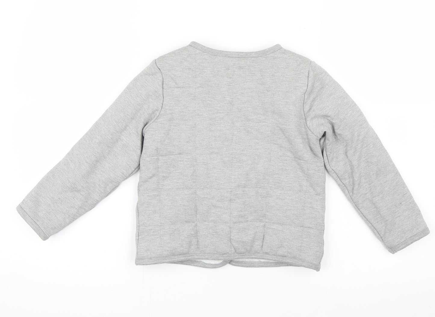Carrement Beau Girls Grey   Jacket  Size 6 Years