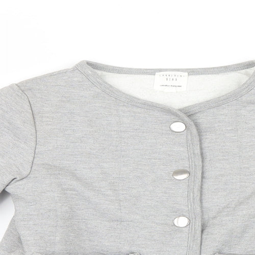 Carrement Beau Girls Grey   Jacket  Size 6 Years