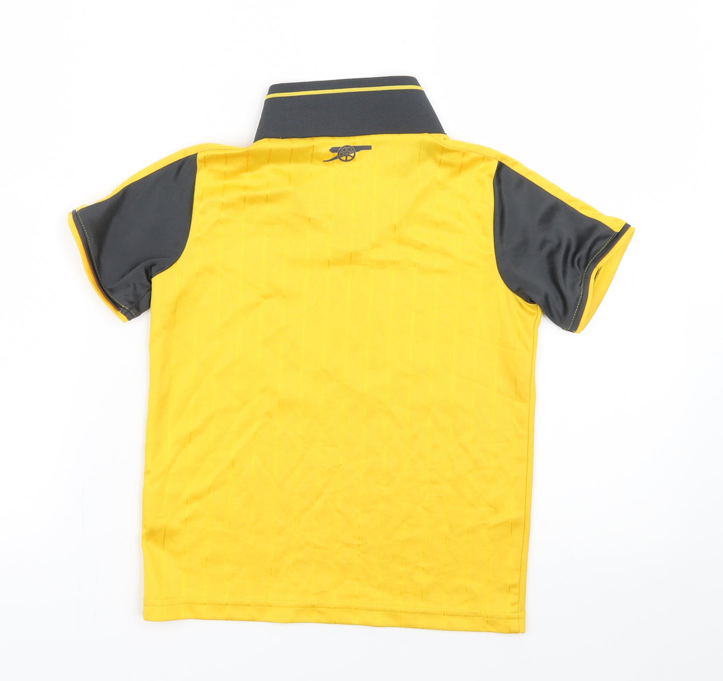 PUMA Boys Yellow   Jersey T-Shirt Size 5-6 Years  - Arsenal FC