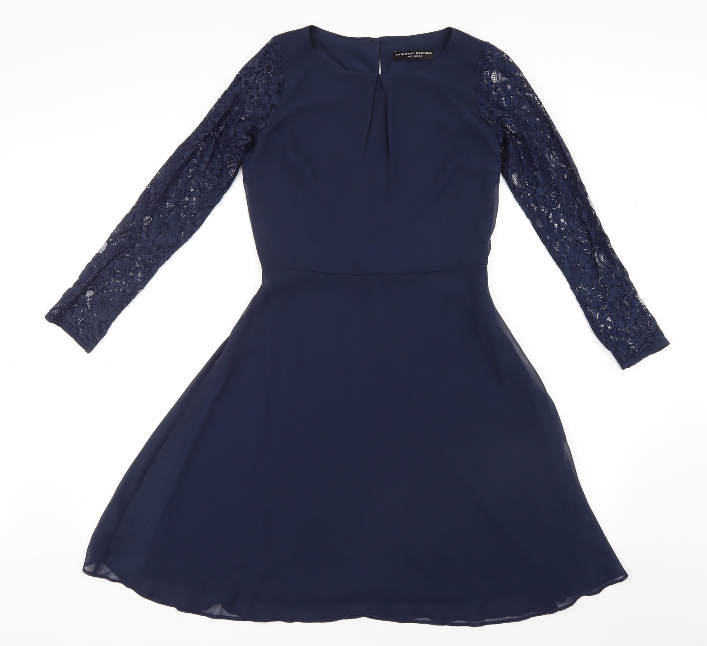 Dorothy Perkins Womens Blue   A-Line  Size 10
