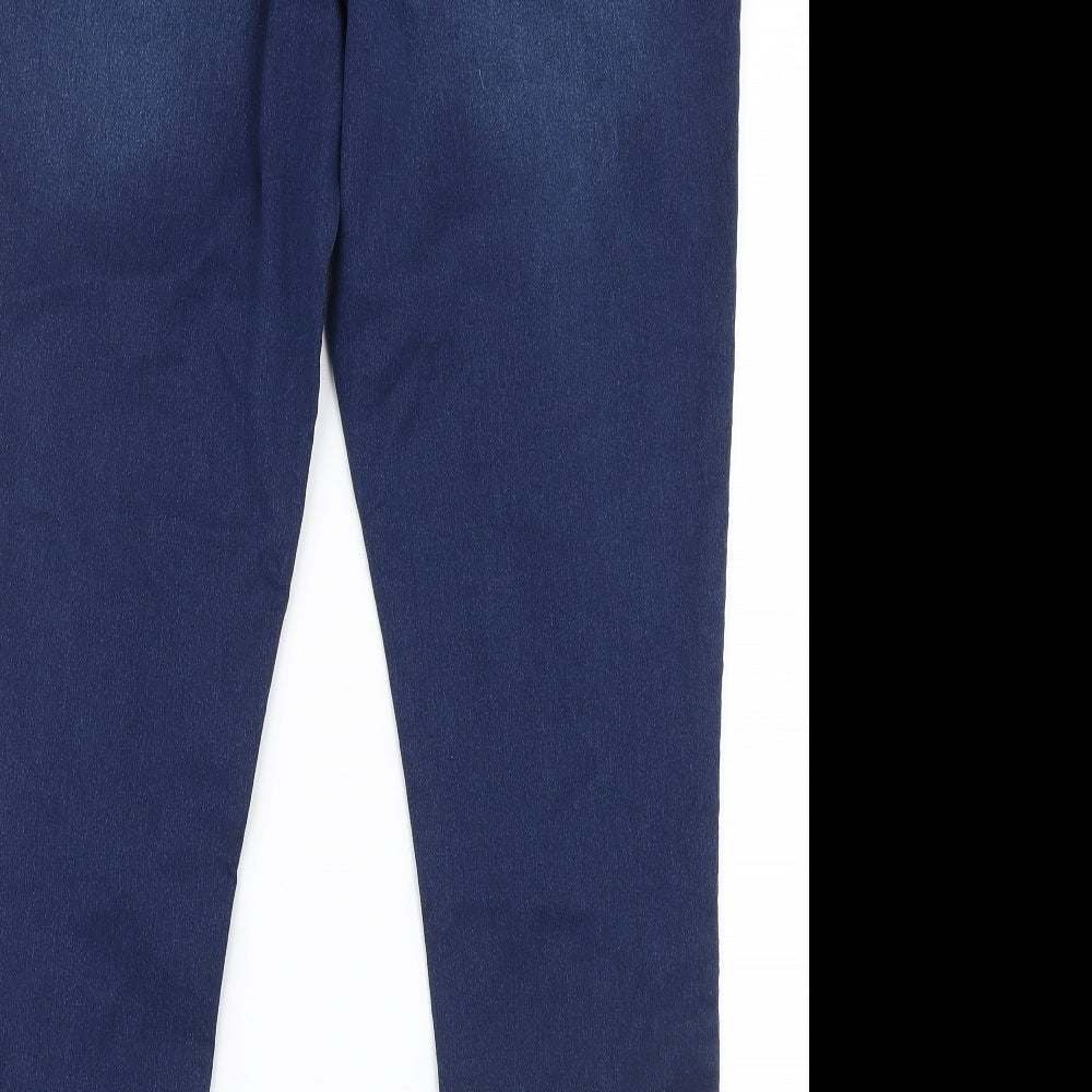 F&F Womens Blue  Denim Jegging Jeans Size 18 L29 in