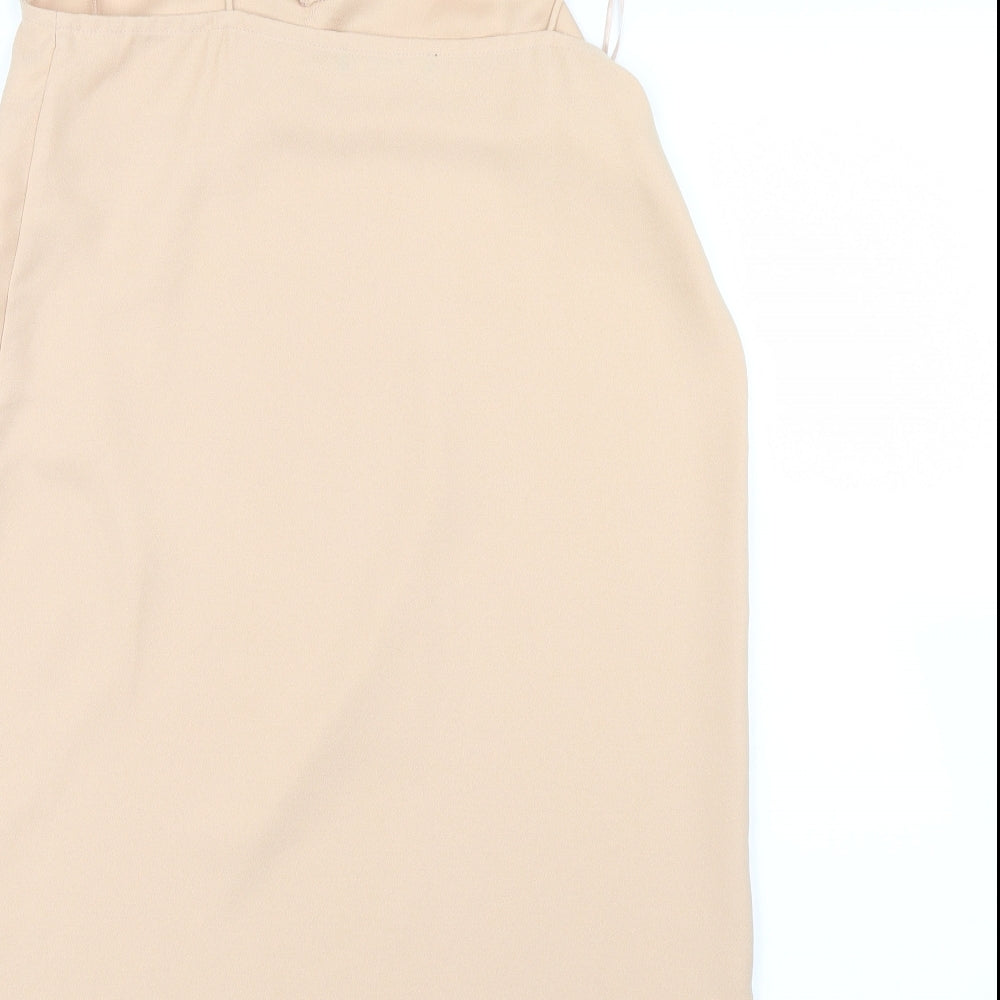 Mango Womens Beige   Shirt Dress  Size 6