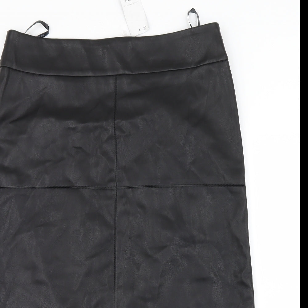 Dorothy Perkins Womens Black   Straight & Pencil Skirt Size 16