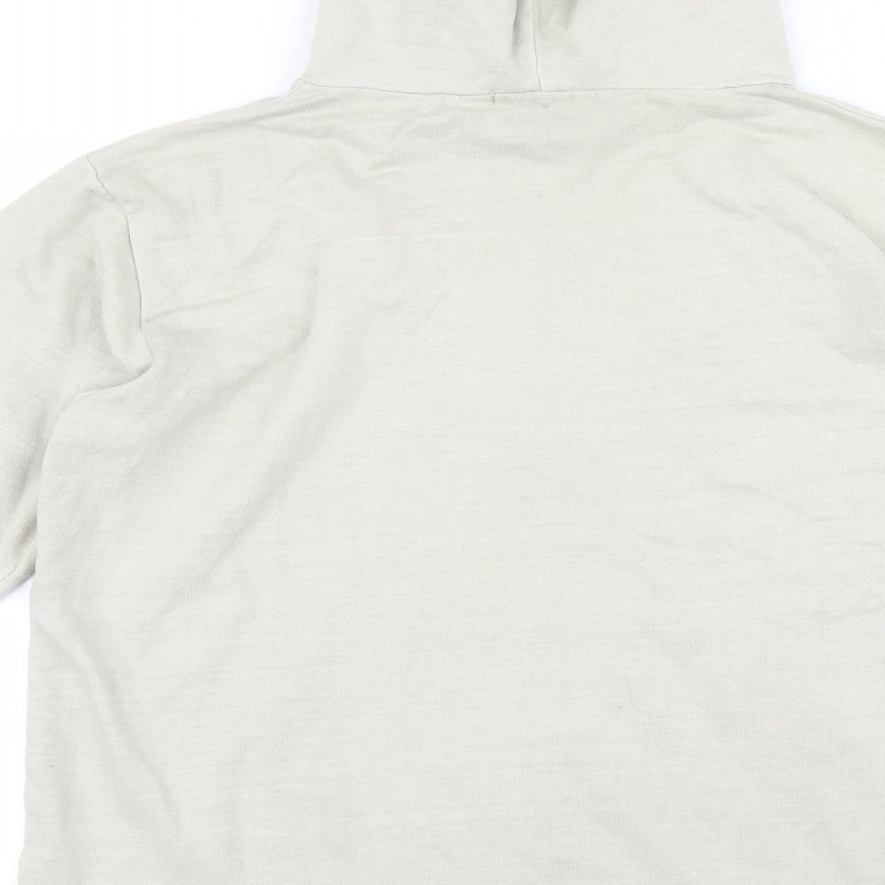 PRETTYLITTLETHING Womens Ivory   Pullover Hoodie Size XS