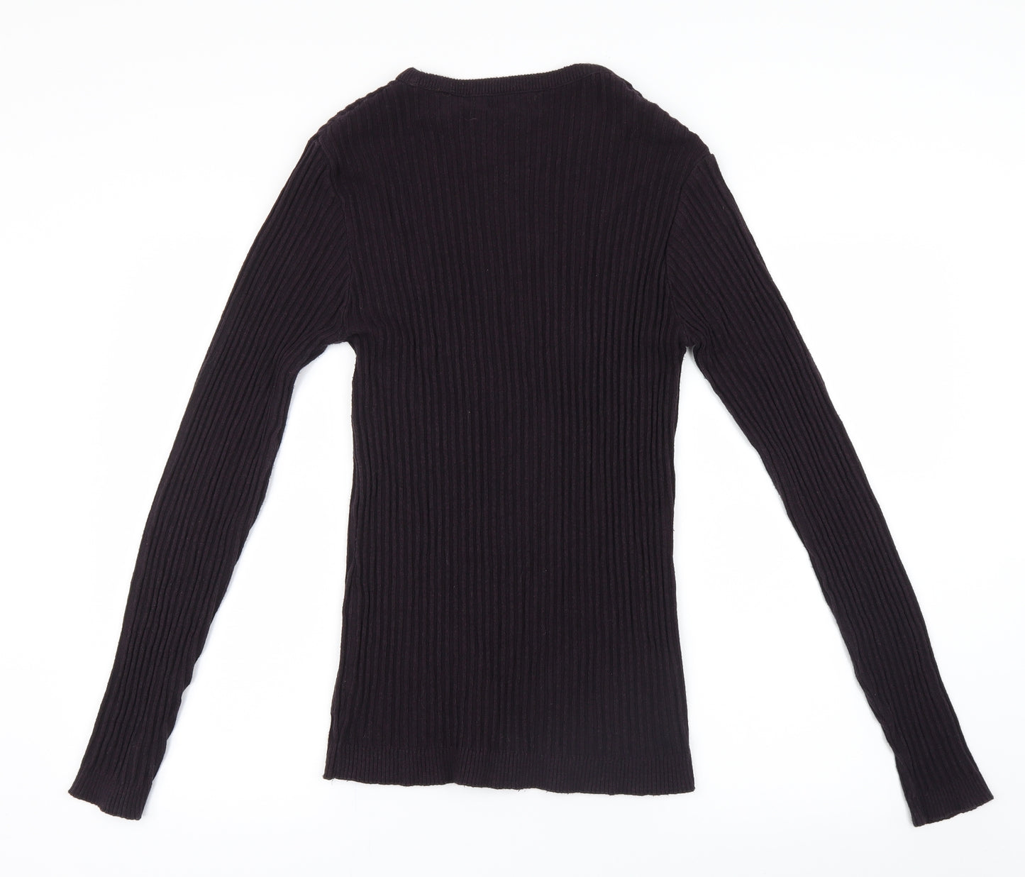 River Island Womens Purple  Knit Pullover Jumper Size L