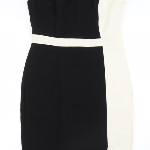F&F Womens Black   Shirt Dress  Size 10