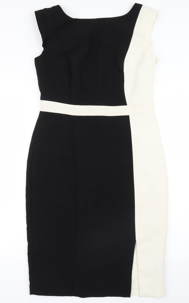 F&F Womens Black Shirt Dress Size 10