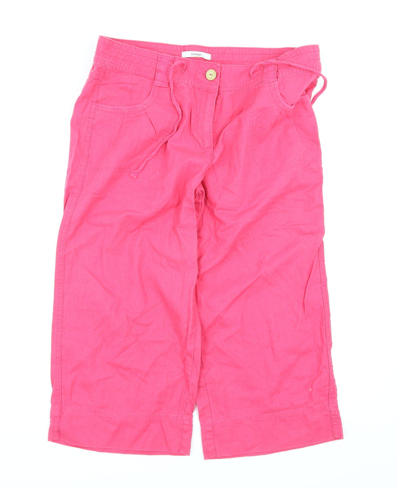 George Womens Pink   Chino Shorts Size 14