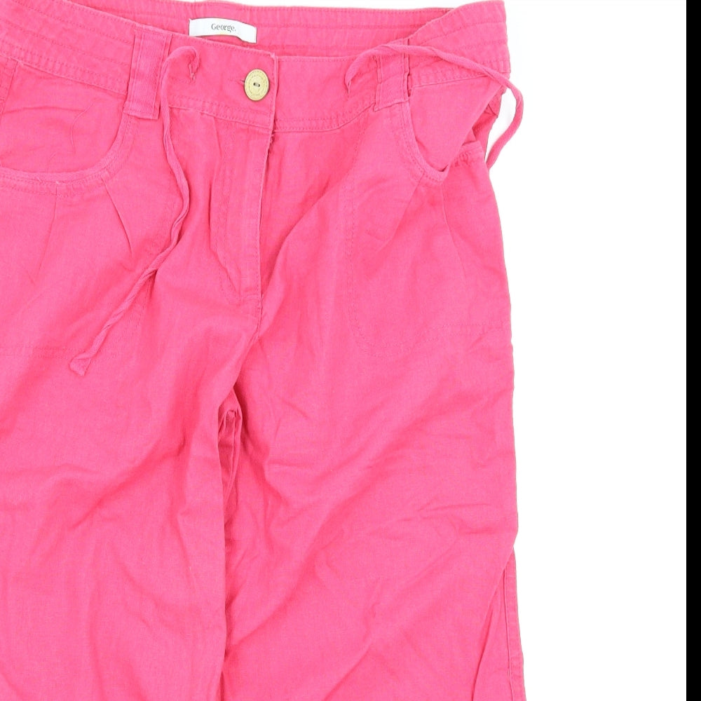 George Womens Pink   Chino Shorts Size 14