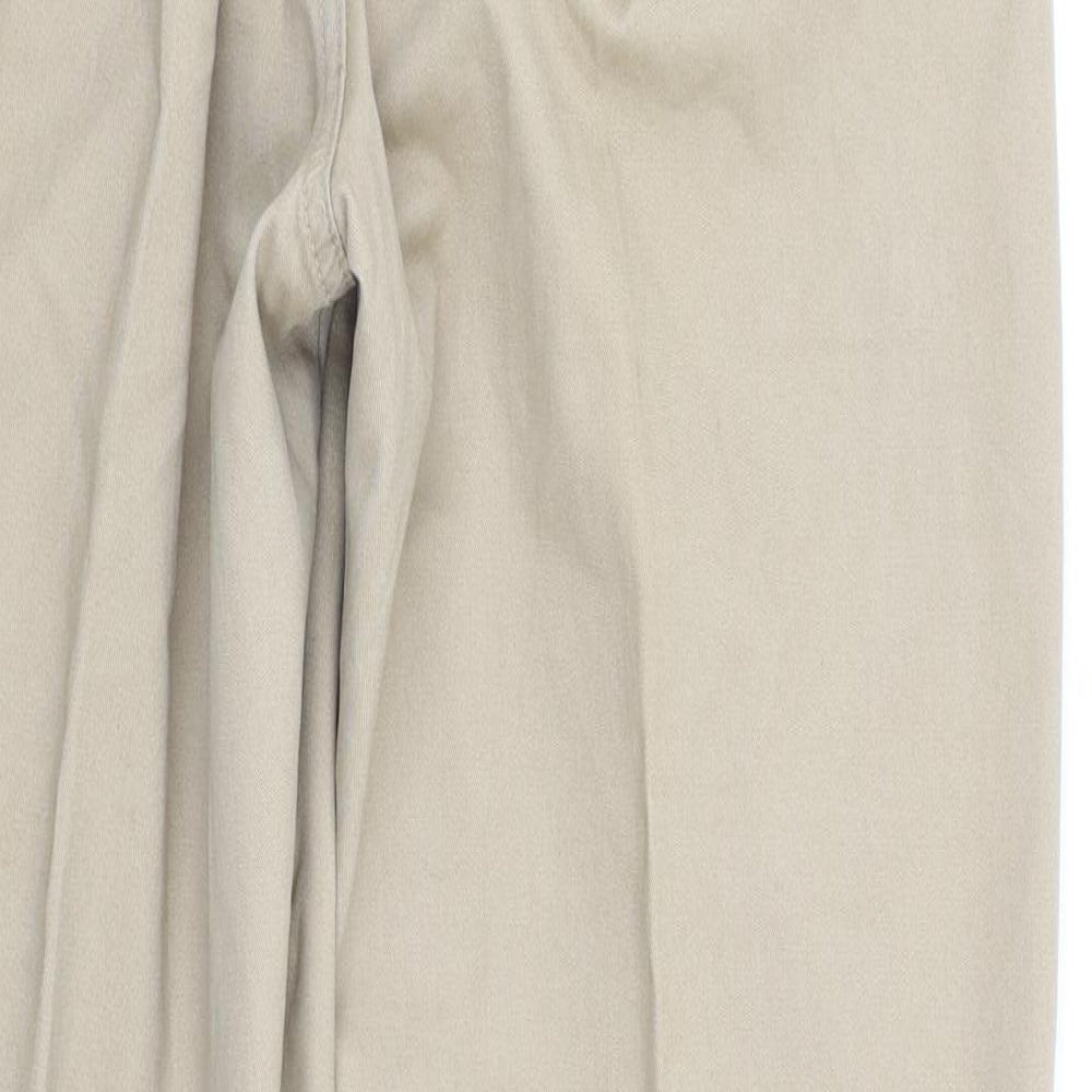 George Mens Beige   Chino Trousers Size 34 in L31 in