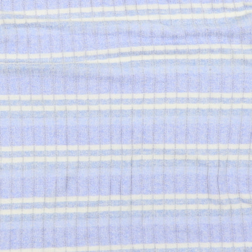 George Womens Blue Striped  Pullover Jumper Size 12