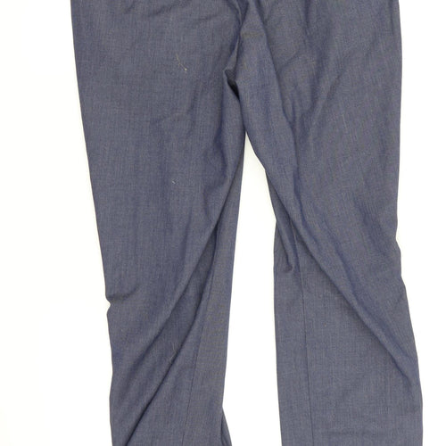 Primark Mens Blue   Dress Pants Trousers Size 32 in L26 in