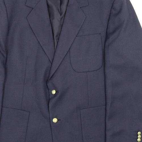 Cheems Mens Blue   Jacket Suit Jacket Size 46