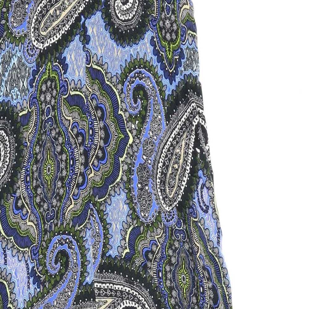 Dorothy Perkins Womens Multicoloured Paisley  A-Line  Size 12
