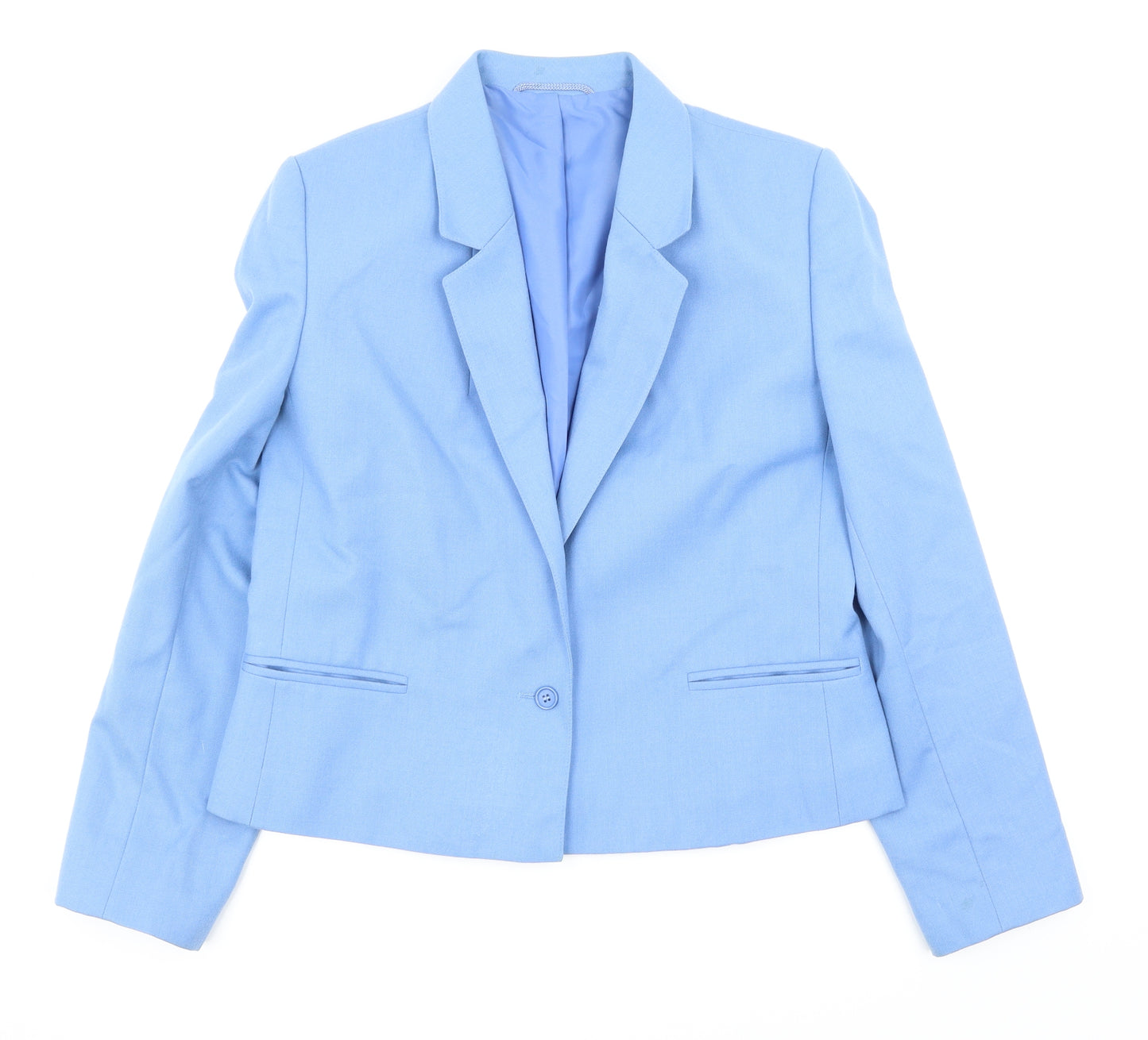 St Michaels Womens Blue   Jacket Blazer Size 14