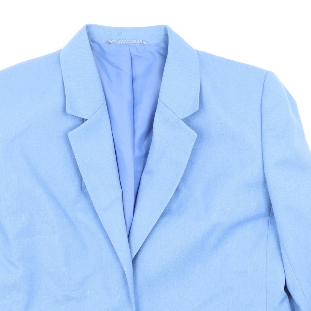 St Michaels Womens Blue   Jacket Blazer Size 14